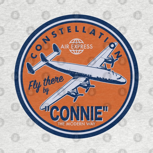 Vintage Constellation Airliner by TCP